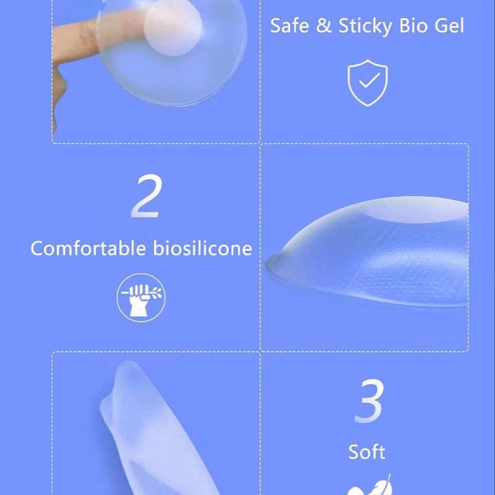 Miếng Dán Ngực Trong Suốt Hình Tròn Cực Chắc Và Xinh Dành Cho Nữ - Ảnh 6