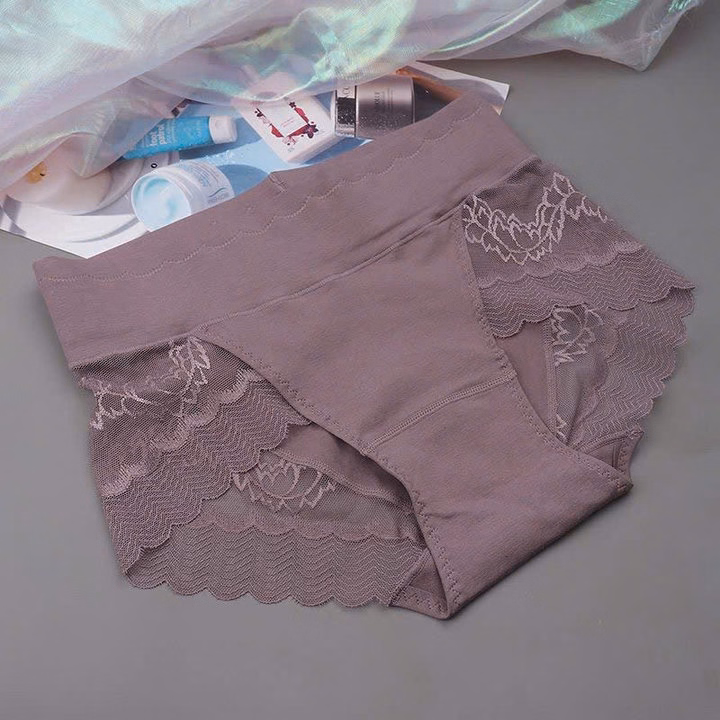 Quần Lót Nữ Bản Cạp Cao Chất Liệu Cotton Cao Cấp - Ảnh 8