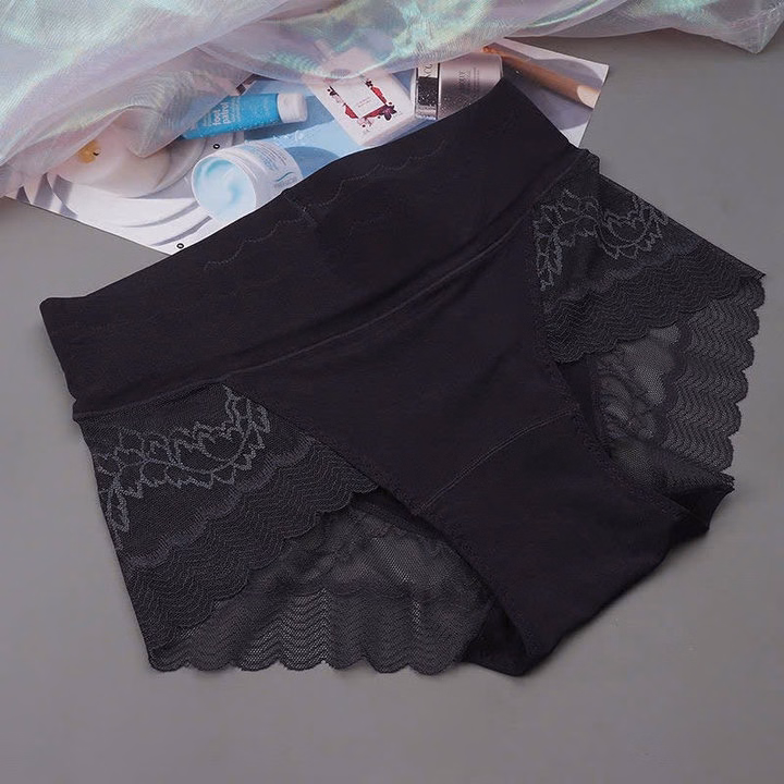 Quần Lót Nữ Bản Cạp Cao Chất Liệu Cotton Cao Cấp - Ảnh 4