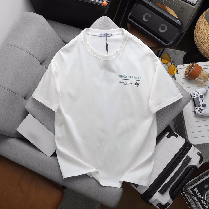 Áo Thun Cổ Tròn Thiết Kế Fom Oversize Couture Chất Cotton Khô - Thời Trang Hc - Ảnh 2