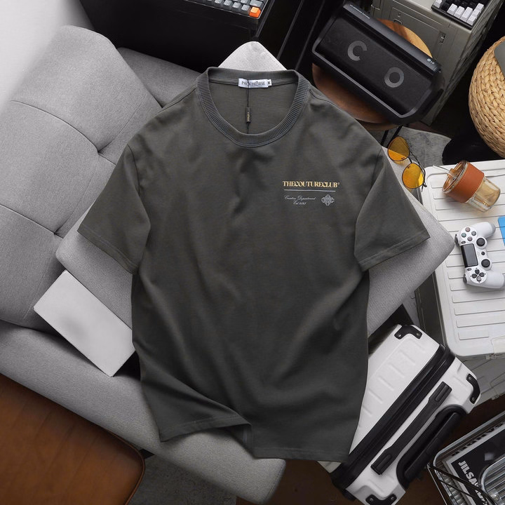 Áo Thun Cổ Tròn Thiết Kế Fom Oversize Couture Chất Cotton Khô - Thời Trang Hc - Ảnh 3