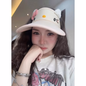 Mũ Nửa Đầu Cho Nữ Mùa Hè Siêu Đáng Yêu