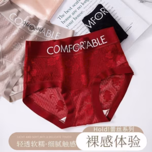 Quần Lót Nữ Su Lạnh Ren Hoa Cao Cấp, Thoáng Khí Và Mềm Mại Comfortable