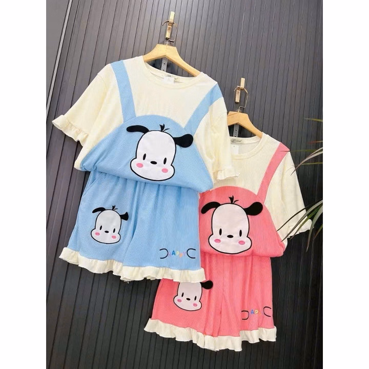 Set Bộ Tăm Lạnh Thêu In Hình Cute Đính Nơ Bt80Hg-Sam Store - Ảnh 4