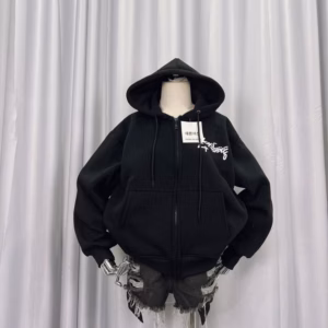 Áo Khoác Hoodie Nam Nữ Có Nón In Chữ Ở Ngực Và Sau Áo - Htm Fashion