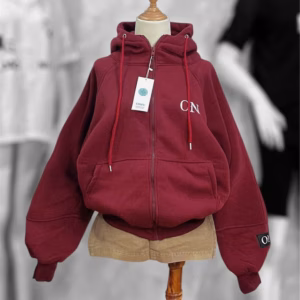 Áo Khoác Nỉ Unisex Nam Nữ Form Boxy Thêu Chữ On Có Túi Trong Tp390 - Golden Dream