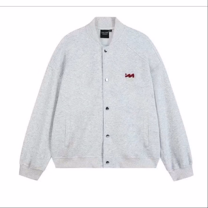 Áo Khoác Nỉ Uinsex Nam Nữ Cardigan Thêu M Form Rộng Có Túi Hai Bên Gu95Ou-Sam Store - Ảnh 4