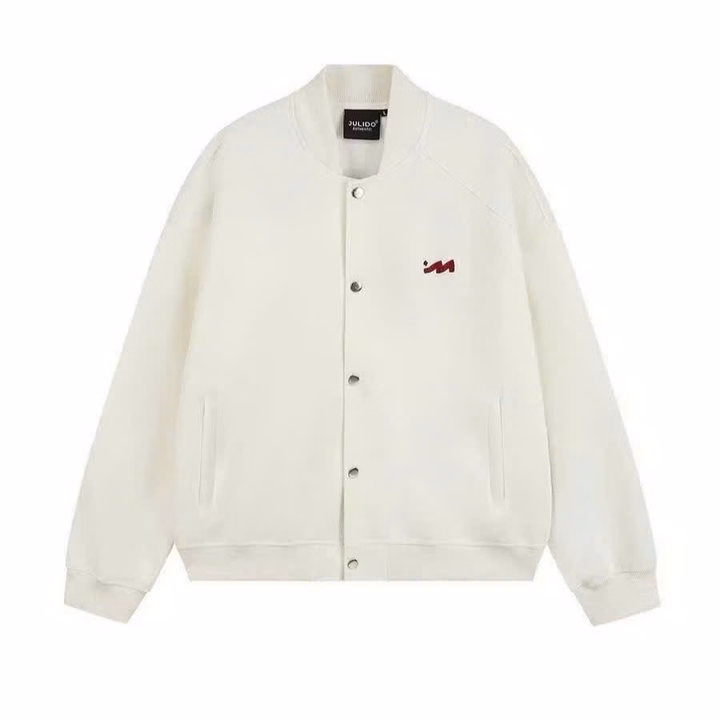 Áo Khoác Nỉ Uinsex Nam Nữ Cardigan Thêu M Form Rộng Có Túi Hai Bên Gu95Ou-Sam Store - Ảnh 2