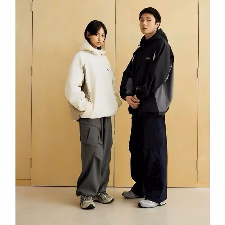 Áo Khoác Dù Nam Nữ Reocha Phối Dây Rút Form Rộng 2 Lớp Có Mũ Ug70Ji-Nana House - Ảnh 5