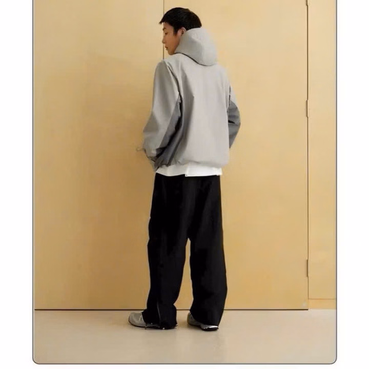 Áo Khoác Dù Nam Nữ Reocha Phối Dây Rút Form Rộng 2 Lớp Có Mũ Ug70Ji-Nana House - Ảnh 6