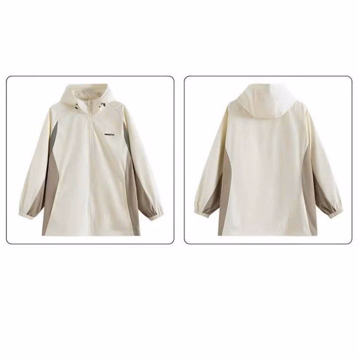 Áo Khoác Dù Nam Nữ Reocha Phối Dây Rút Form Rộng 2 Lớp Có Mũ Gu70Ld-Sam Store - Ảnh 7