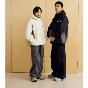 Áo Khoác Dù Nam Nữ Reocha Phối Dây Rút Form Rộng 2 Lớp Có Mũ Gu70Ld-Sam Store