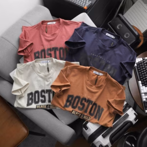 Áo Thun Cổ Tròn Pack Boston Chất Cotton Muối P314 - Lady'S Passion