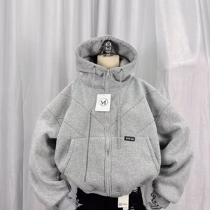 Áo Khoác Hoodie Nỉ Nam Nữ Boxy Dày Dặn Có Nón In Nổi Họa Tiết Style - Htm Fashion