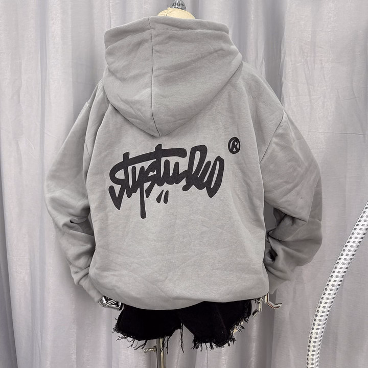 Áo Khoác Hoodie Nam Nữ In Studio 2 Mặt Trước Sau Áo Có Nón Chống Nắng - Htm Fashion - Ảnh 9