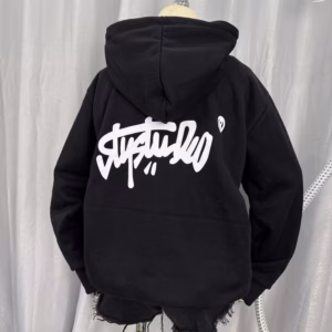 Áo Khoác Hoodie Nam Nữ In Studio 2 Mặt Trước Sau Áo Có Nón Chống Nắng - Htm Fashion