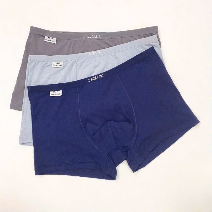 (Mua 2C Tặng 1C) Quần Lót Nam Boxer Cotton Lạnh Co Giãn 4 Chiều Mềm Mát, Không Cuộn, Thoáng Khí - Ảnh 3