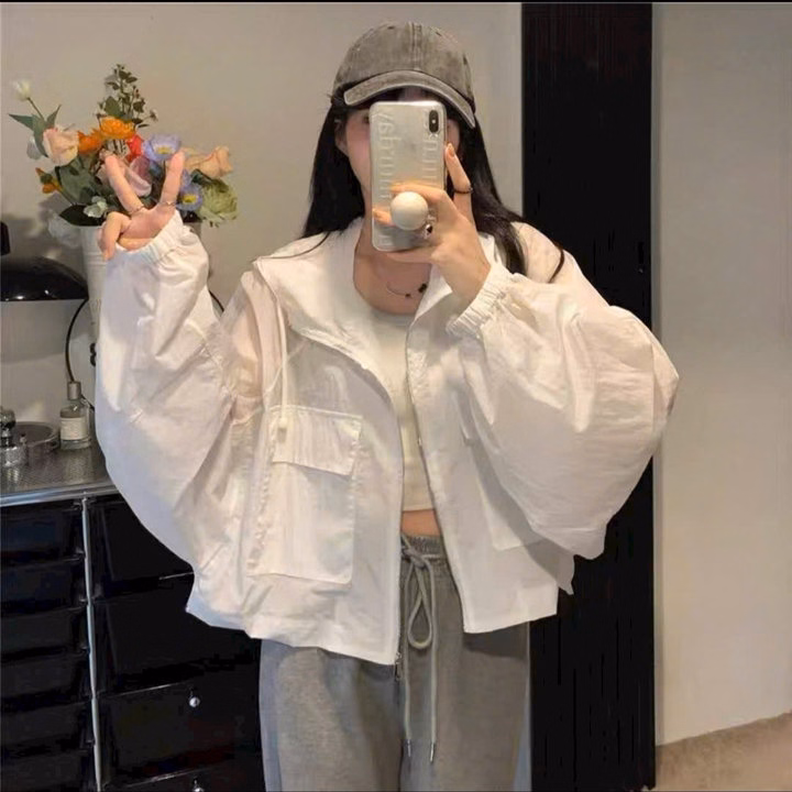 Áo Khoác Dù Nhăn 2 Lớp Nữ Trơn Phối Túi Nắp Có Túi Trong Đủ Size Tp49 - Golden Dream - Ảnh 9