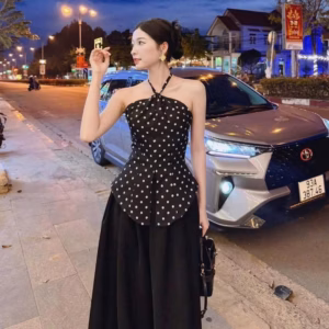 Set Áo Mango Bi 2 Lớp Khóa Kéo Sau Có Mút Ngực Mix Quần Mango Bt115Fs