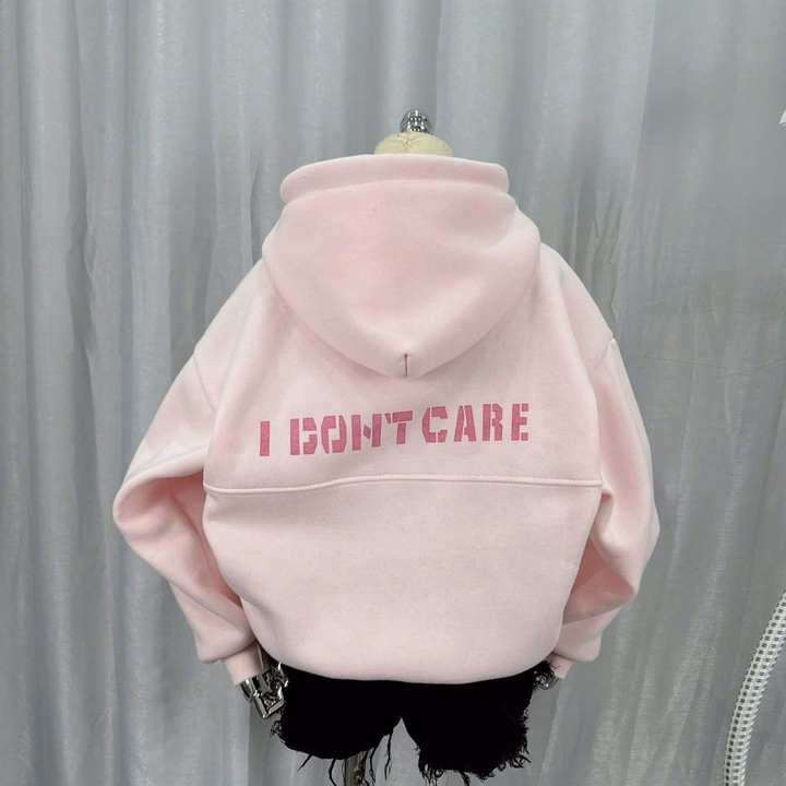 Áo Khoác Hoodie Nỉ Nam Nữ Có Nón In Think About Chống Năng Tốt - Htm Fashion