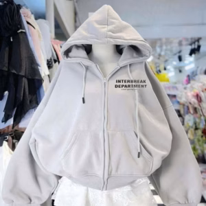 Áo Khoác Nỉ 1 Lớp Mỏng Nhẹ In Chữ In Tơ Nét