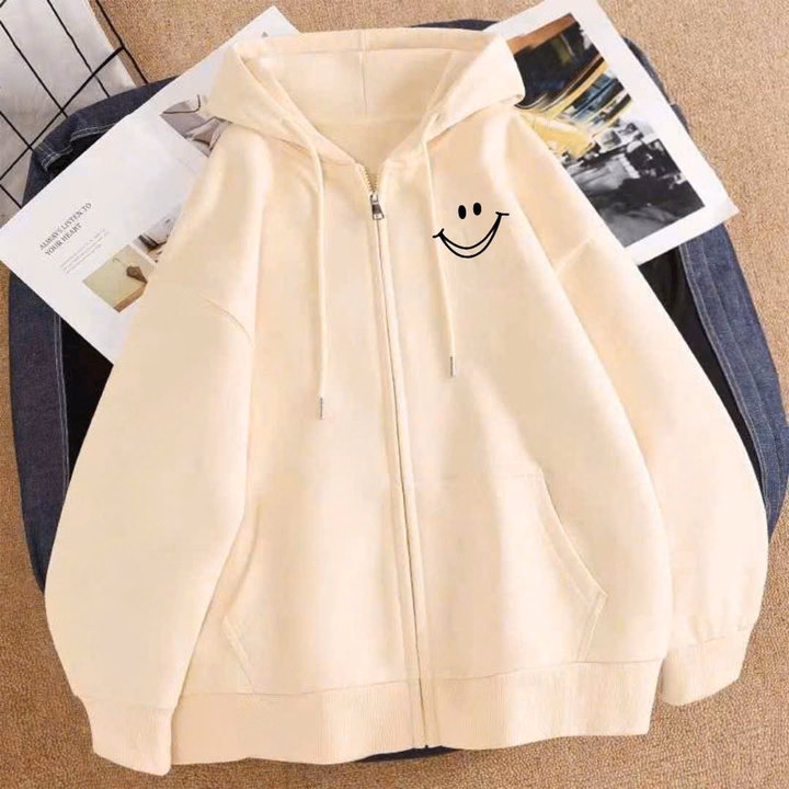 Tổng Hợp Các Mẫu Áo Khoác Nỉ Mùa Đông Form Rộng Tay Dài Nam Nữ Mũ To - Ảnh 3