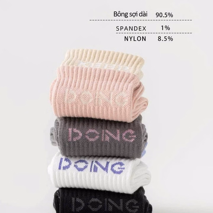 Combo 8 Đôi Tất Cho Chị Em Đi Thể Thao Chạy Thoải Mái Siêu Thích - Ảnh 4