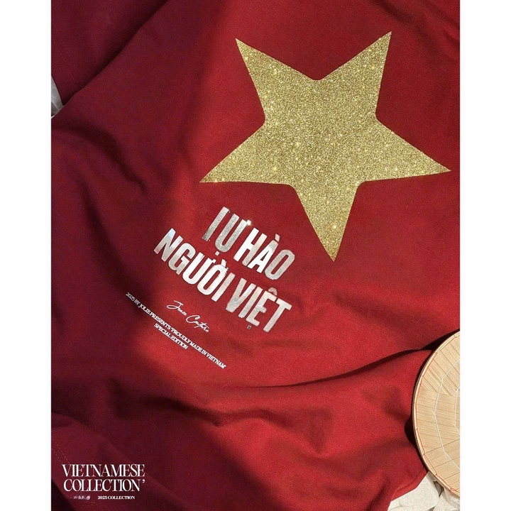 (Giao Ngay)Áo Thun Cờ Đỏ Sao Vàng Tự Hào Người Việt Yêu Nước Nồng Nàn, Form Suông Cotton Tuto5 Classic Atvn02 - Ảnh 7