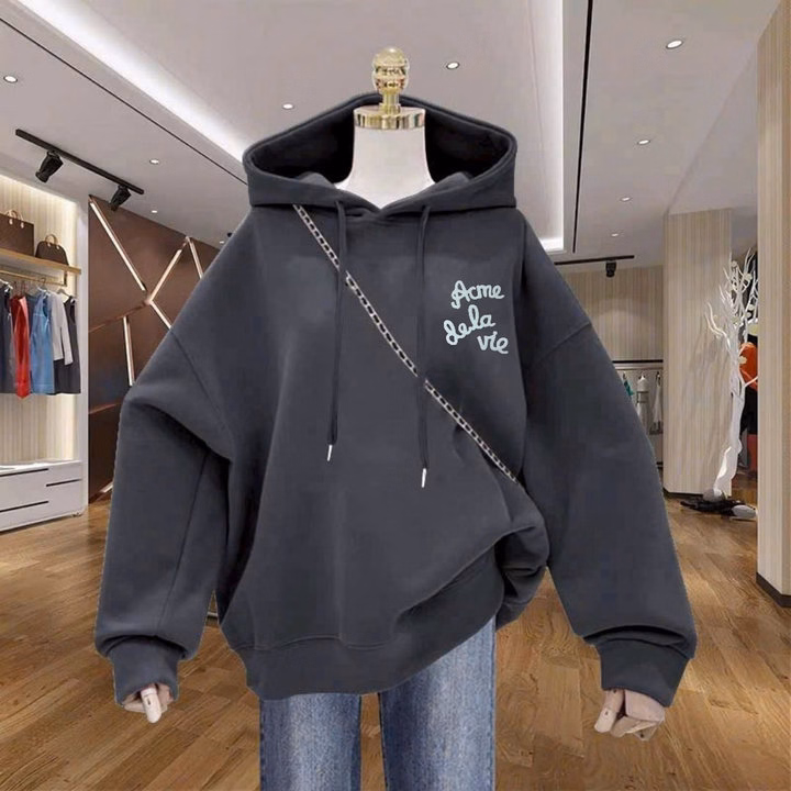 Tổng Hợp Áo Khoác Nỉ Hoodie Mùa Đông Nam Nữ- Chữ Dela - Ảnh 6