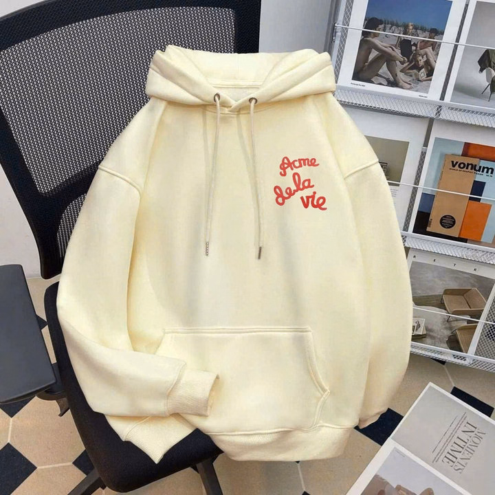 Tổng Hợp Áo Khoác Nỉ Hoodie Mùa Đông Nam Nữ- Chữ Dela - Ảnh 7