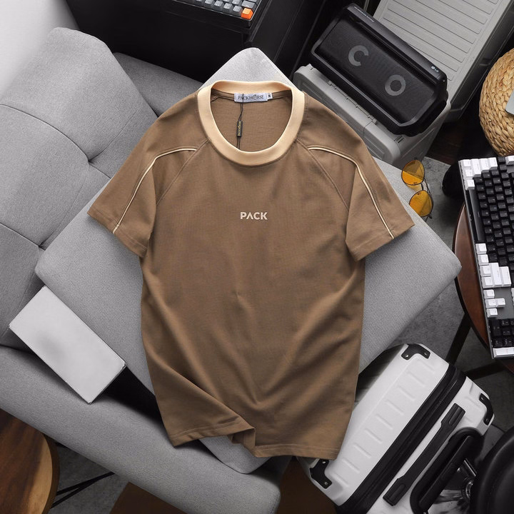 Áo Thun Cổ Tròn Thiết Kế Cao Cấp Pack Viền Vai Chất Cotton- Thời Trang Hc - Ảnh 6