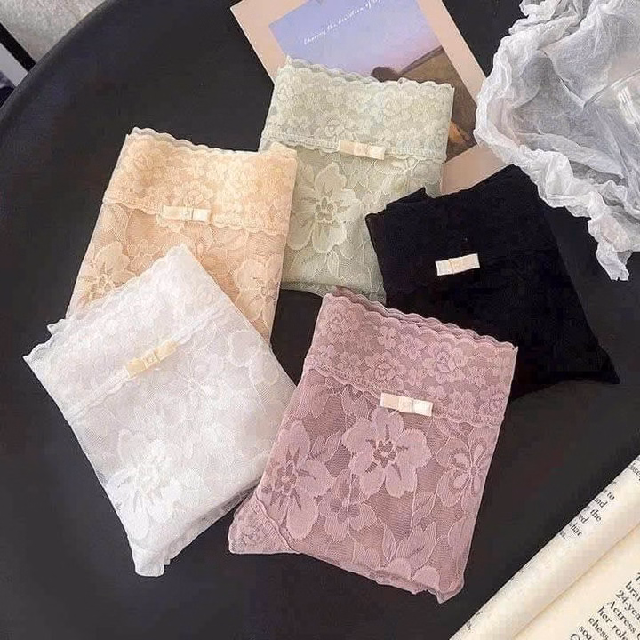 Sét 10 Quần Lót Ren Hoa Mai Sang Trọng, Mềm Mịn Không Gây Ngứa Hay Khó Chịu. - Ảnh 4