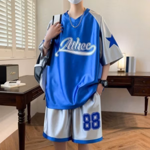 Đồ Bộ Nam Vải Mè Bóng Thái Phối Màu In Số 88 Thoải Mái Cá Tính Tp39 - Golden Dream