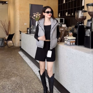 Gile Phao Mũ Cúc Hai Túi Gl06