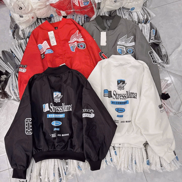 Áo Khoác Dù Bomber Nam Nữ 2 Lớp In Ssma Engine - Htm Fashion - Ảnh 6