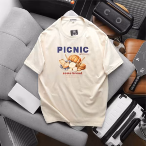 Áo Thun Oversize Picnic Chất Cotton Co Giãn 2 Chiều P321 - Lady'S Passion