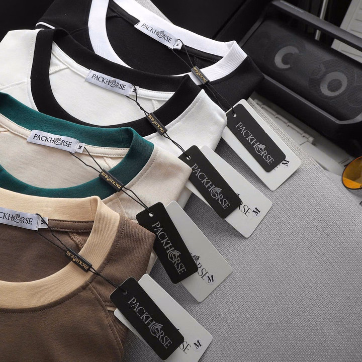 Áo Thun Cổ Tròn Pack Viền Vai Chất Cotton Khô Co Giãn 2 Chiều P328 - Lady'S Passion - Ảnh 18