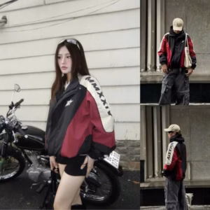 Áo Khoác Dù Jacket Nam Nữ Form Rộng In Highcclub - Htm Fashion