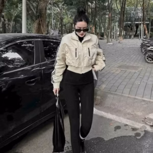 Áo Khoác Gió Lót Lông Dày Siêu Ấm Thời Trang Cho Bạn Nữ -Chipxinhxk