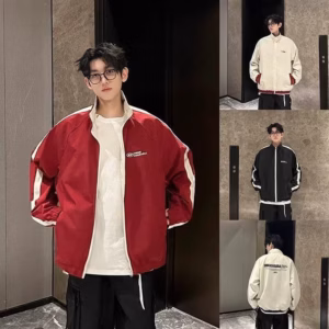 Áo Khoác Dù Nam Nữ Mặc Được 2 Mặt Cổ Bẻ In Chữ Unmeasurable - Htm Fashion