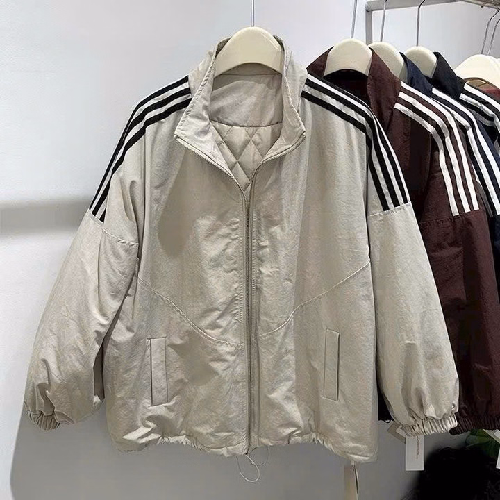 Áo Khoác Gió 2 Lớp Trần Bông Mã Mới Siêu Hót Dành Cho Cả Năm Và Nữ Thời Trang-Chipxinhxk - Ảnh 3