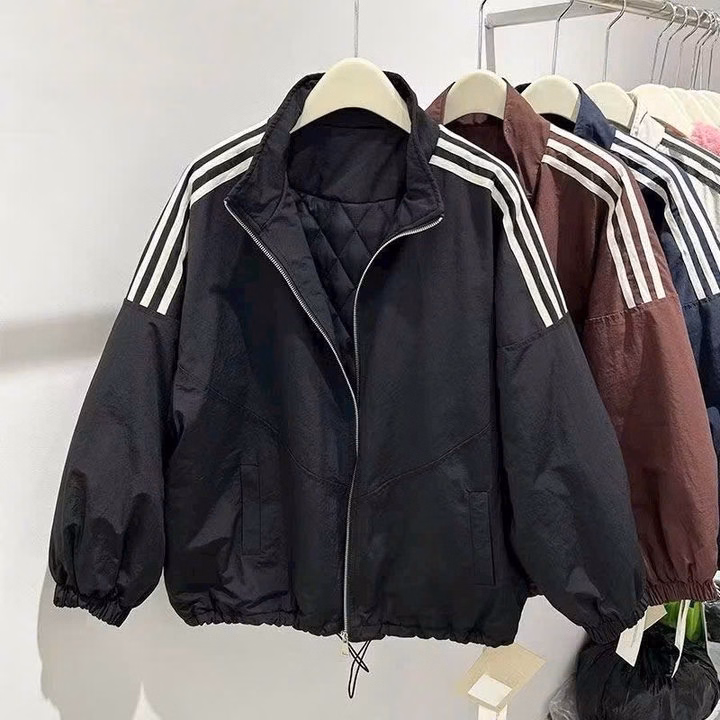 Áo Khoác Gió 2 Lớp Trần Bông Mã Mới Siêu Hót Dành Cho Cả Năm Và Nữ Thời Trang-Chipxinhxk - Ảnh 4