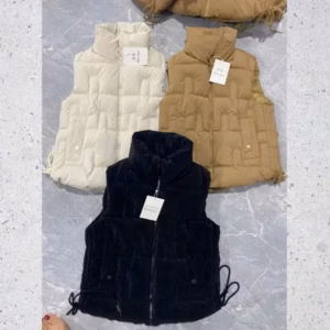 029 Áo Phao Gile Nữ Form Rộng Không Tay Thời Trang Hàn Quốc – Dày Ấm Mùa Đông