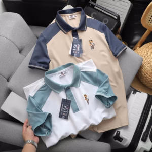 Áo Thun Cổ Bẻ Form Body Srb010 Line Chất Cá Sấu Lạnh P332 - Lady'S Passion