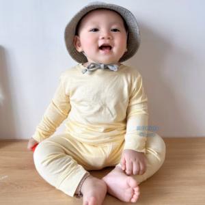 Bộ Quần Áo Thun Lạnh Tay Dài - Quần Dài Combo 6 : Trắng , Vàng , Mint