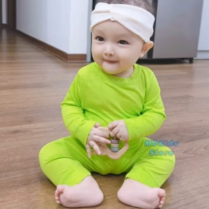 Bộ Quần Áo Thun Lạnh Tay Dài - Quần Dài Combo 8 : Chuối , Xanh Lý , Xám Nhạt