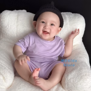 Bộ Quần Áo Thun Lạnh Tay Ngắn - Quần Ngắn Combo 5 : Hồng , Ngói , Tím