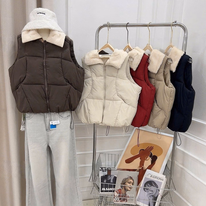 Gile Cổ Lông Phao Trần Gl12