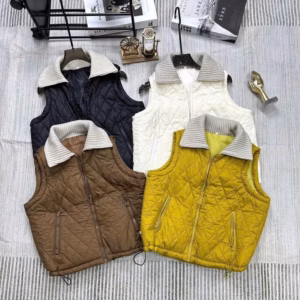 Áo Gile Trần Trám Cổ Len Gl14