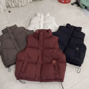 Áo Gile Basic Túi Chữ M Gl15